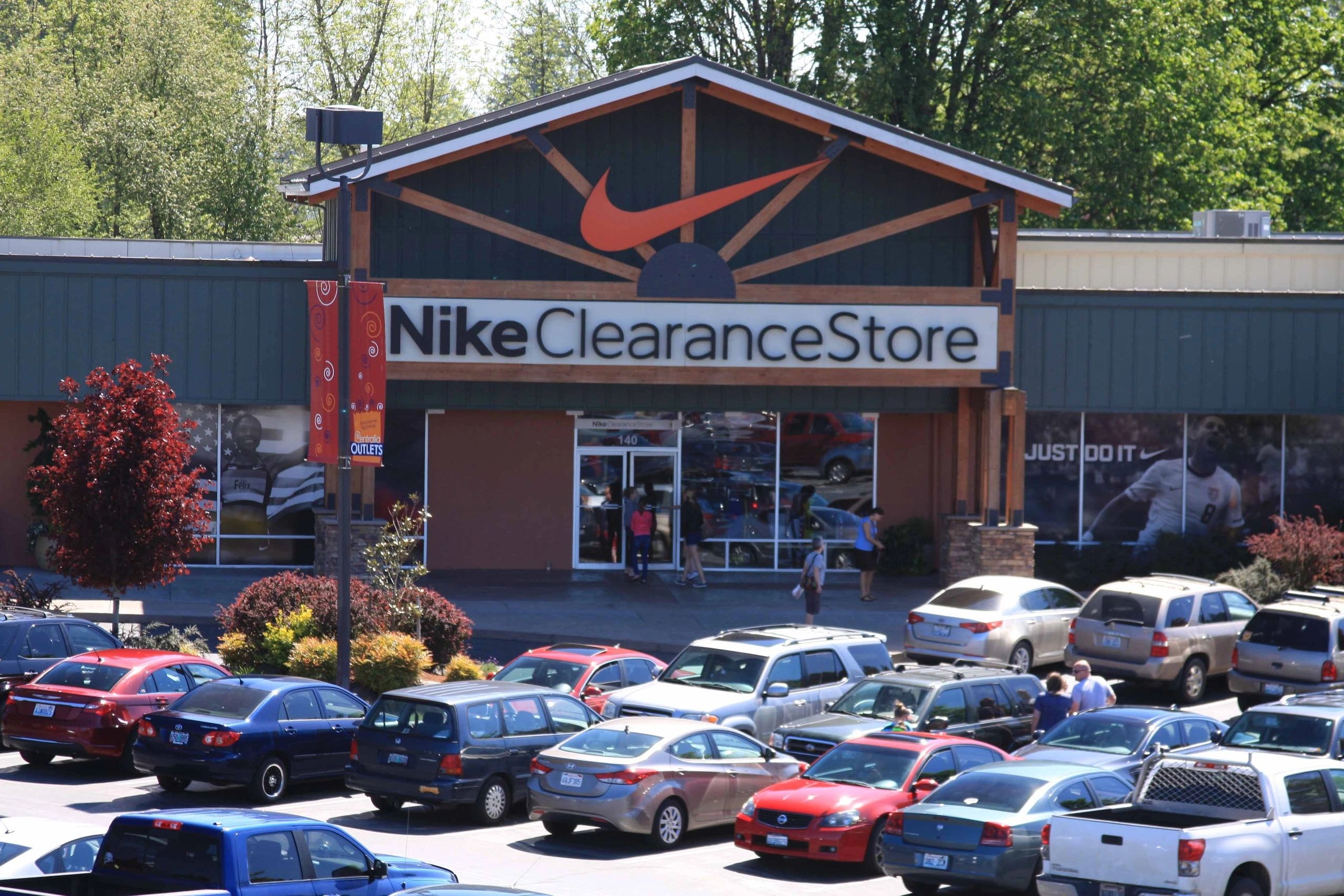Nike Clearance Store at a PRISM-managed retail center